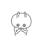 血走りうさぎ（個別スタンプ：31）