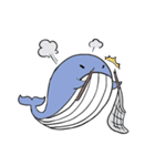 Q Whale（個別スタンプ：11）