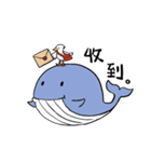 Q Whale（個別スタンプ：12）