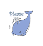 Q Whale（個別スタンプ：13）