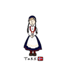 旅するスタンプ（個別スタンプ：10）