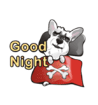 Bright Bright Dog-KaKa（個別スタンプ：21）