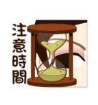 drink tea woman（個別スタンプ：36）