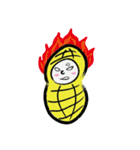 What happened to P.Nuts（個別スタンプ：10）