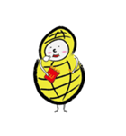 What happened to P.Nuts（個別スタンプ：25）