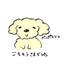 犬のまろんちゃん（個別スタンプ：25）