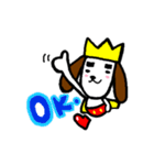 誰でも使えるわんこスタンプ（個別スタンプ：7）
