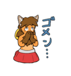 ネコ娘ちゃんのスタンプ（個別スタンプ：6）