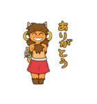ネコ娘ちゃんのスタンプ（個別スタンプ：8）