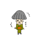 生きる伝説おマツ【四字熟語編】（個別スタンプ：16）
