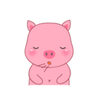 Son Pink Pig sticker(eng)（個別スタンプ：2）