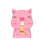 Son Pink Pig sticker(eng)（個別スタンプ：6）