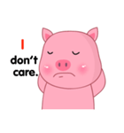 Son Pink Pig sticker(eng)（個別スタンプ：30）