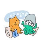 Cat and Aliens（個別スタンプ：5）