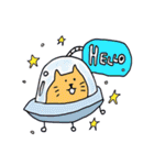 Cat and Aliens（個別スタンプ：11）