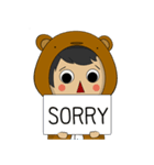 Mr.BrownBear（個別スタンプ：21）