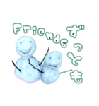 心優しい雪だるま（個別スタンプ：28）