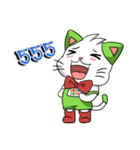 Cat tenten（個別スタンプ：7）