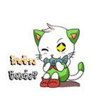 Cat tenten（個別スタンプ：21）