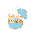 Suave Lapin - Bubu's Happy Life（個別スタンプ：28）