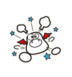 白コウモリ パット（個別スタンプ：10）