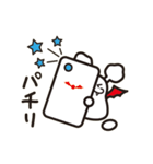 白コウモリ パット（個別スタンプ：22）