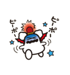 白コウモリ パット（個別スタンプ：26）