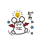 白コウモリ パット（個別スタンプ：27）