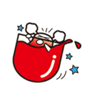 白コウモリ パット（個別スタンプ：34）