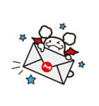 白コウモリ パット（個別スタンプ：35）
