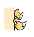 My fox eat fish only（個別スタンプ：5）