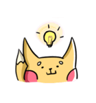 My fox eat fish only（個別スタンプ：10）