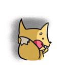 My fox eat fish only（個別スタンプ：18）