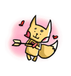 My fox eat fish only（個別スタンプ：22）