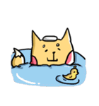 My fox eat fish only（個別スタンプ：28）