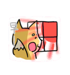 My fox eat fish only（個別スタンプ：32）