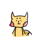My fox eat fish only（個別スタンプ：38）