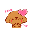 Red Poodle GA-BI（個別スタンプ：2）