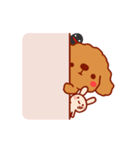 Red Poodle GA-BI（個別スタンプ：3）