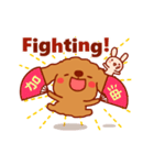 Red Poodle GA-BI（個別スタンプ：9）