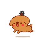 Red Poodle GA-BI（個別スタンプ：12）