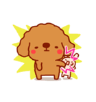 Red Poodle GA-BI（個別スタンプ：18）