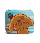 Red Poodle GA-BI（個別スタンプ：23）
