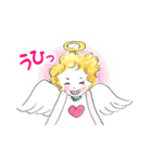 天然お茶目な天使のハピピスちゃん（個別スタンプ：2）