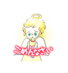 天然お茶目な天使のハピピスちゃん（個別スタンプ：20）