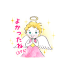 天然お茶目な天使のハピピスちゃん（個別スタンプ：24）