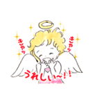 天然お茶目な天使のハピピスちゃん（個別スタンプ：29）