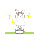 The daily routine of rabbits - 3（個別スタンプ：8）