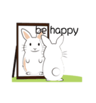 The daily routine of rabbits - 3（個別スタンプ：11）