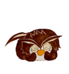 だるまフクロウ（個別スタンプ：18）